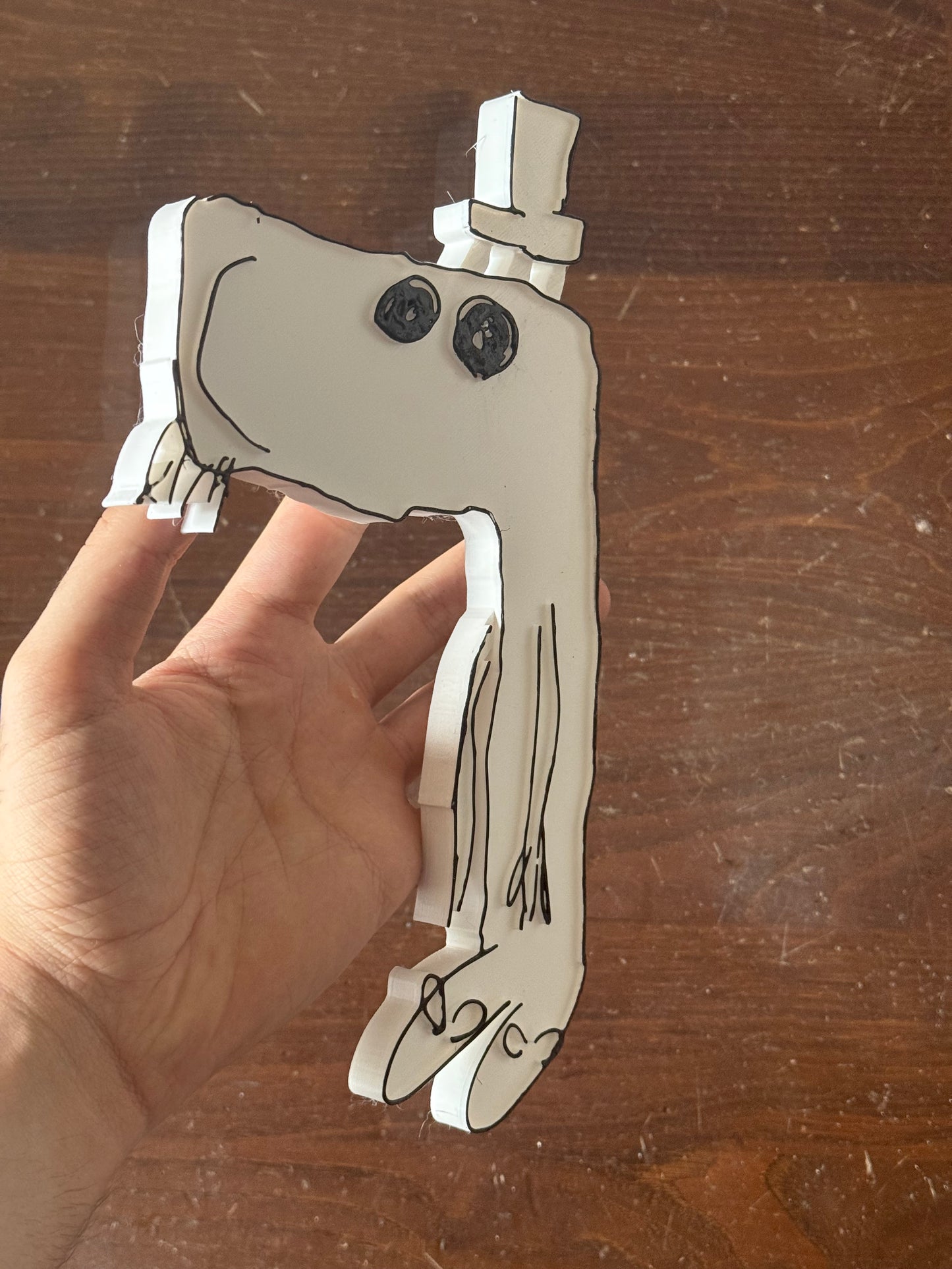 CRISTINO statuetta (lacrime rimovibili)