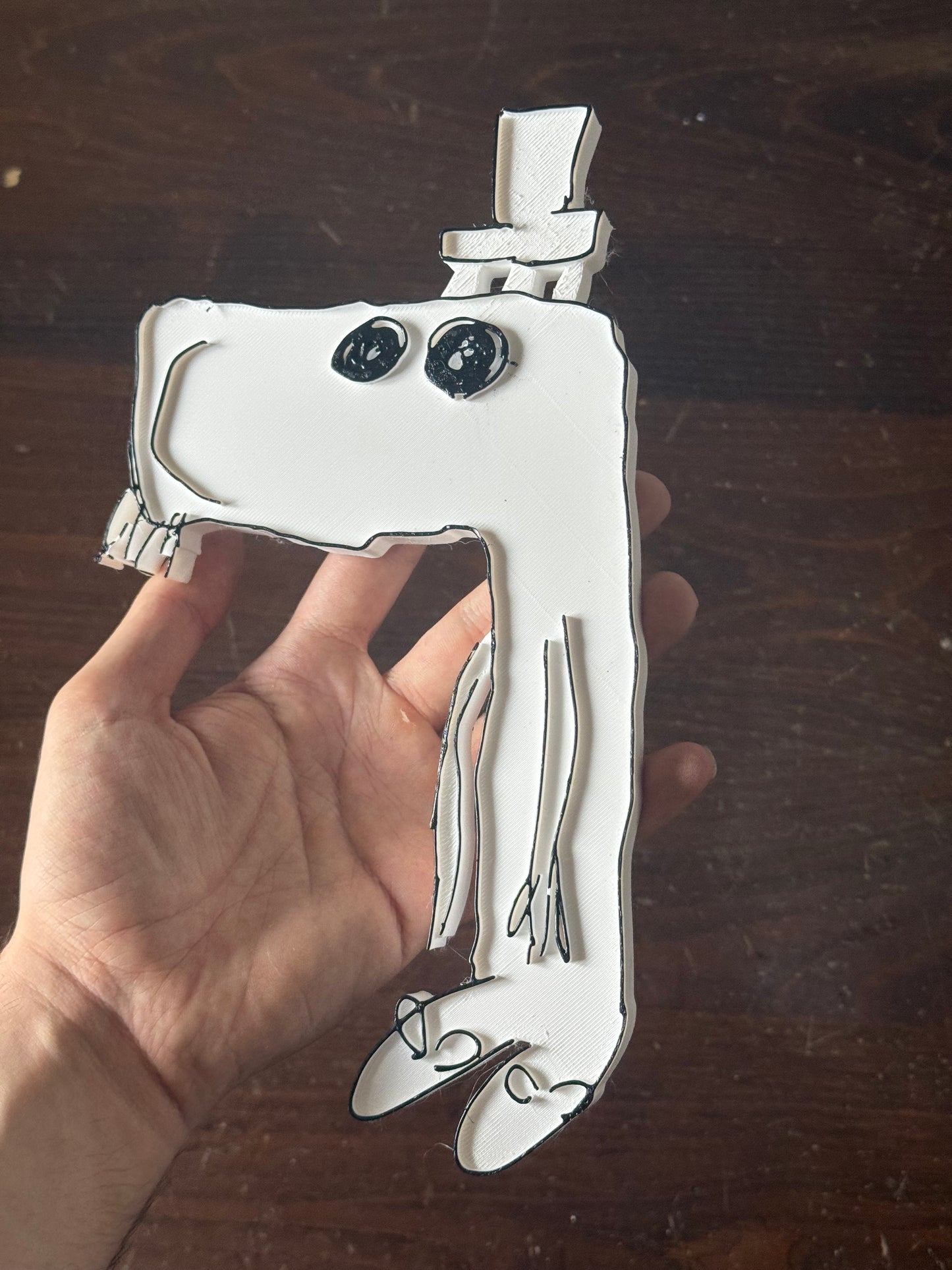 CRISTINO statuetta (lacrime rimovibili)