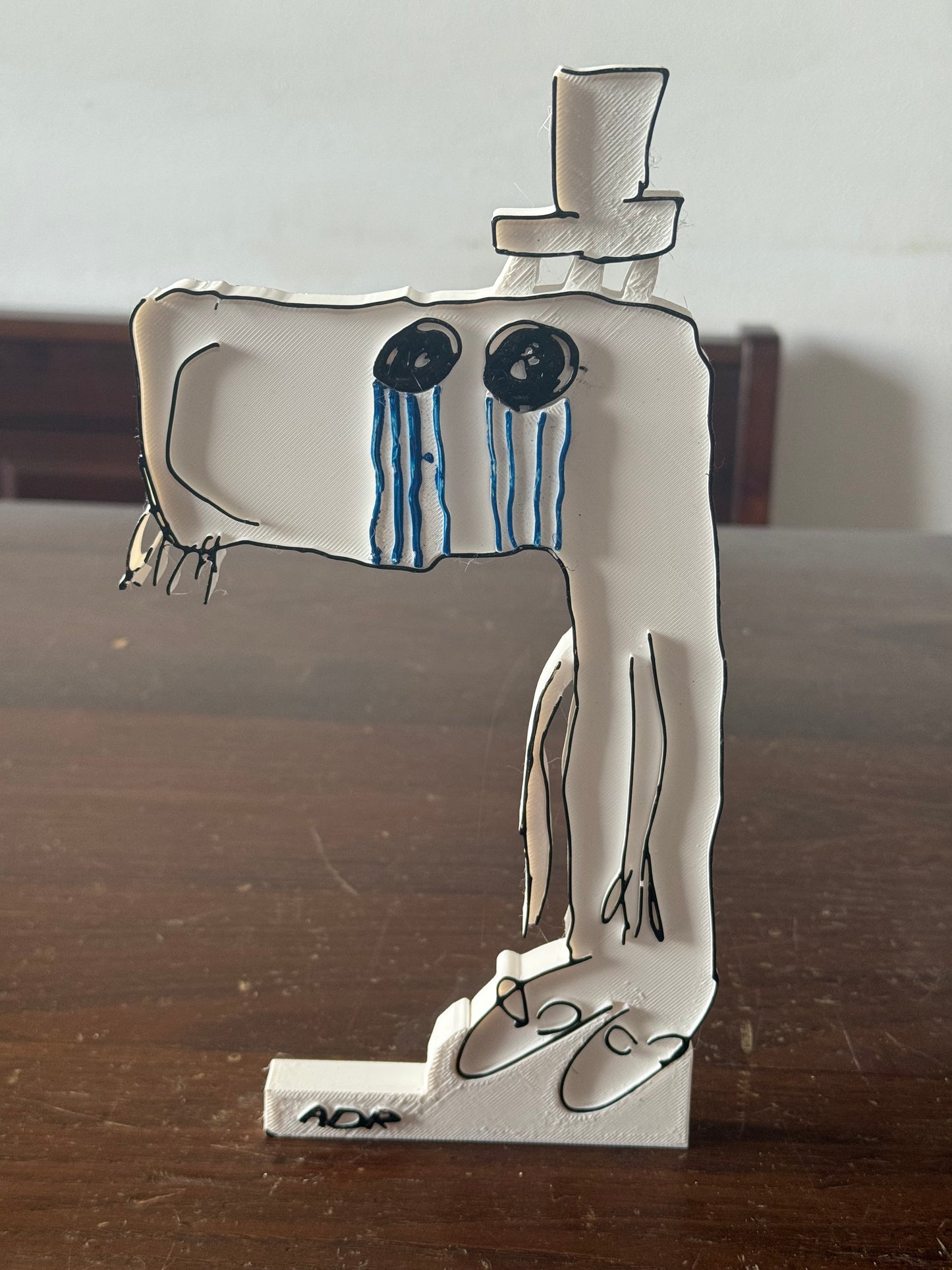 CRISTINO statuetta (lacrime rimovibili)
