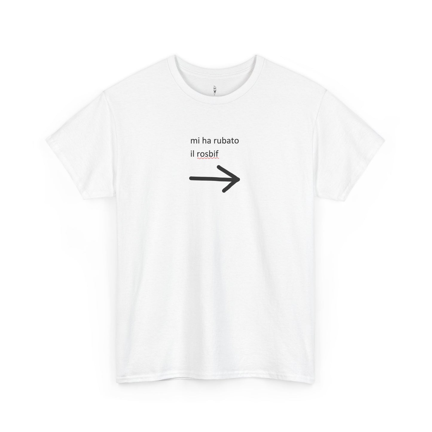 Maglietta matchata - MI HA RUBATO IL ROSBIF