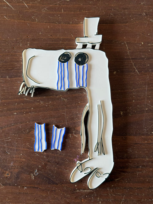 CRISTINO statuetta (lacrime rimovibili)