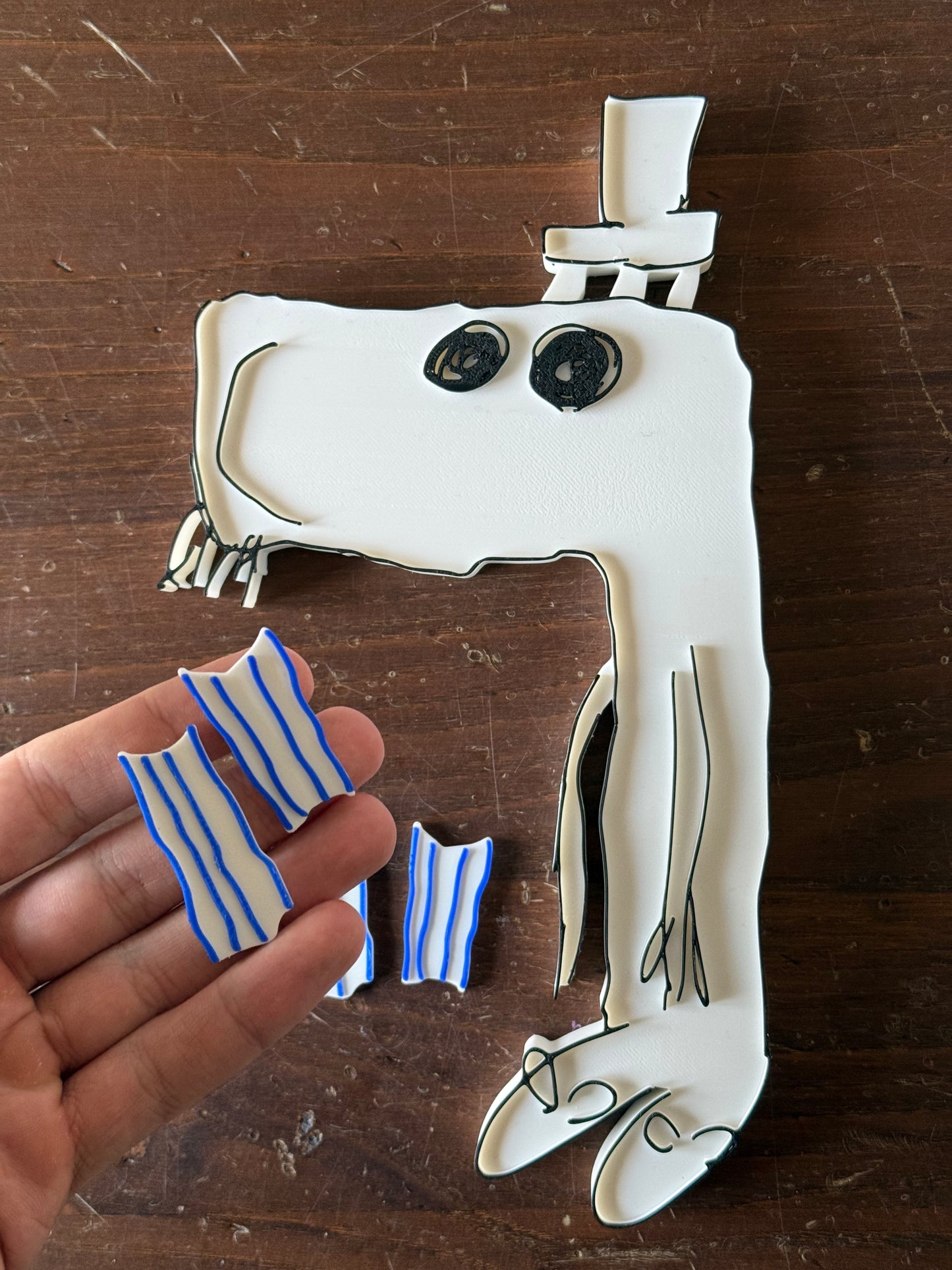 CRISTINO statuetta (lacrime rimovibili)