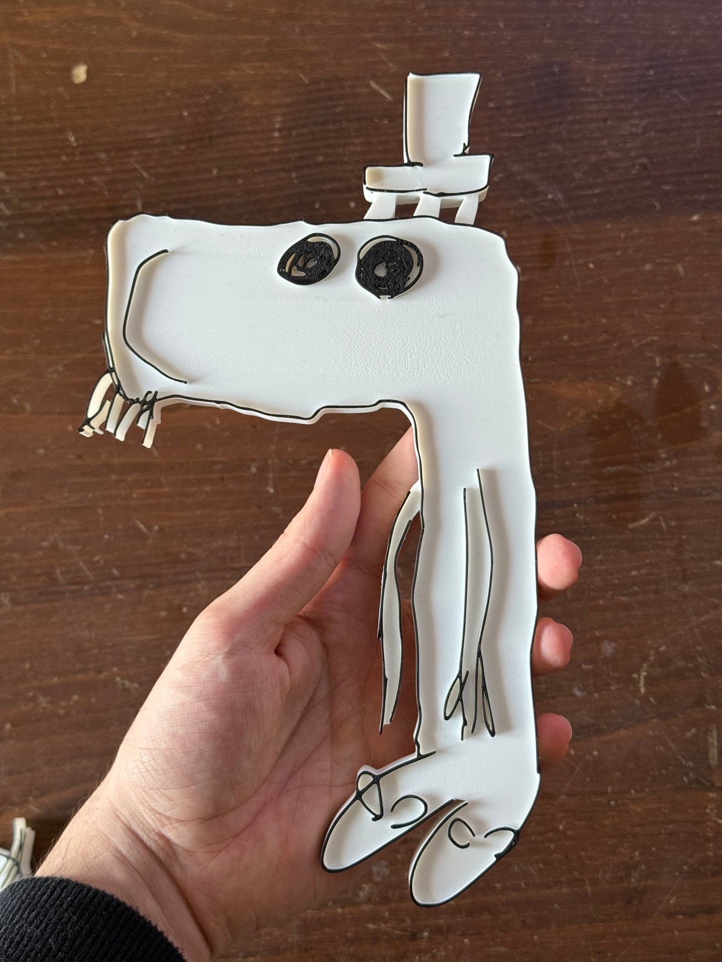 CRISTINO statuetta (lacrime rimovibili)